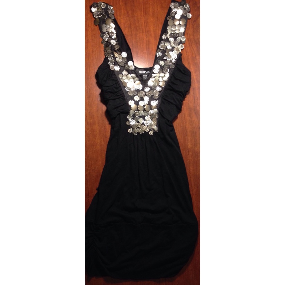bebe | Black Cocktail Dress | Size XS